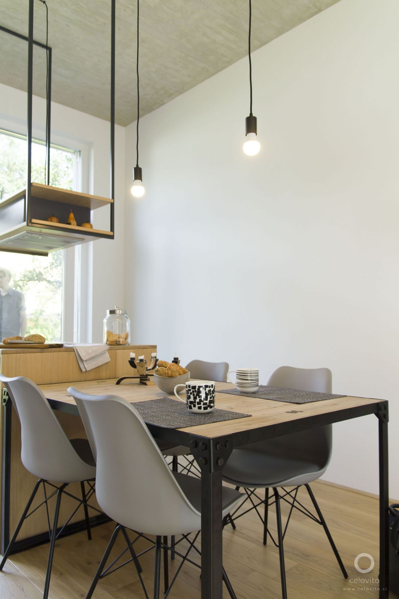 Jedilnica in kuhinja Jedilnica in kuhinja