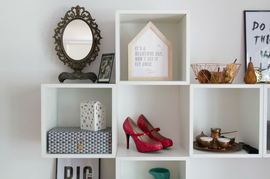 Detajl dnevne sobe, fotografija Celovito