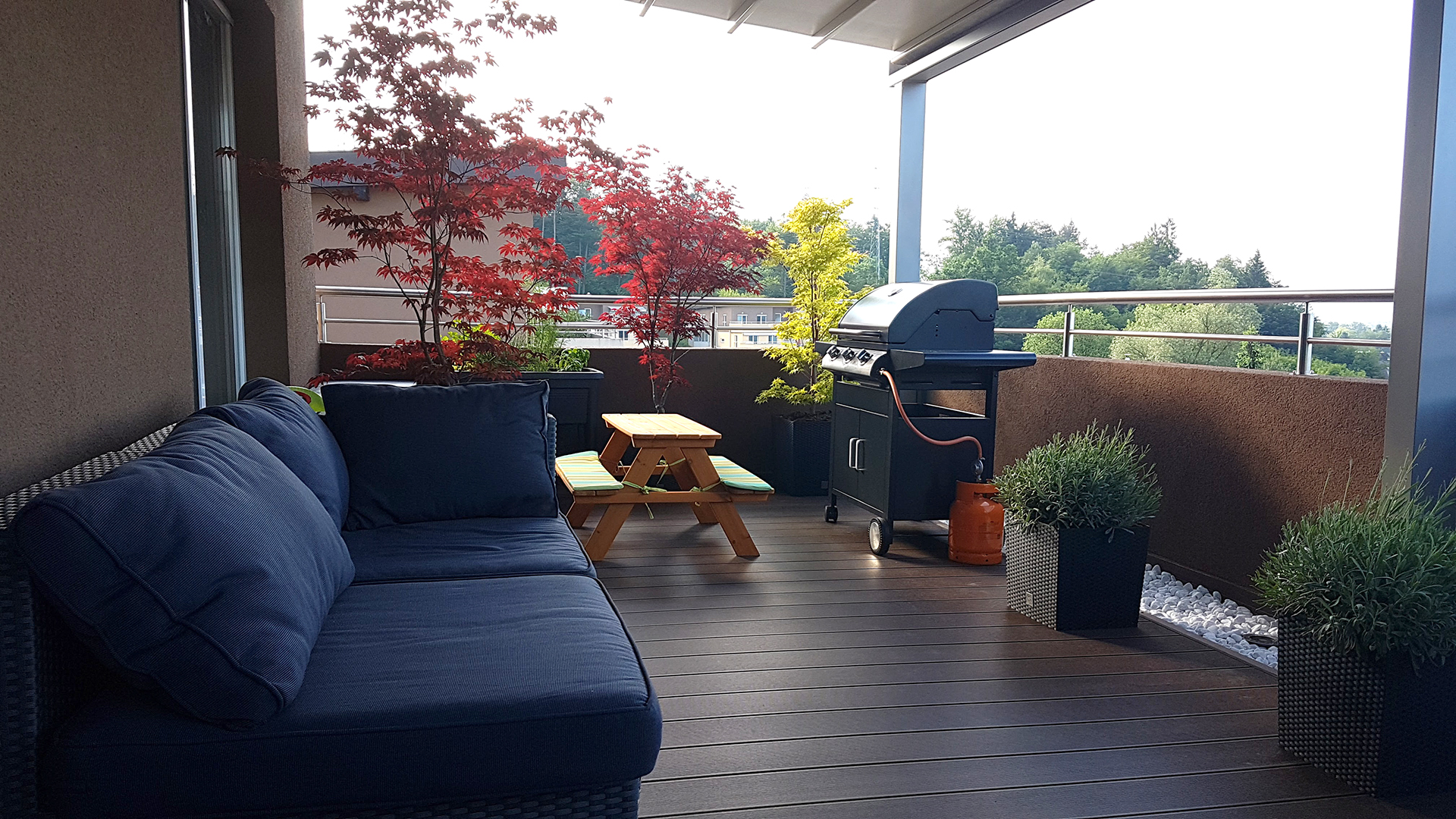 Terasa po prenovi Terasa po prenovi