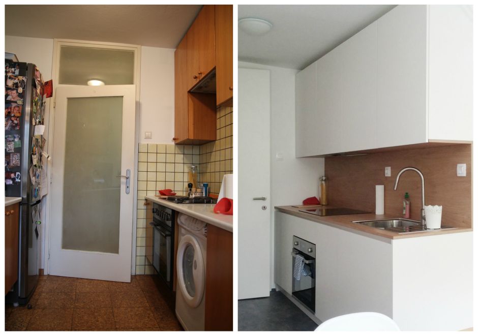 Kuhinja prej in potem,fotografija Celovito